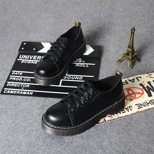 Chaussures de printemps femme en PU ronde Style romain - Angleterre semelle TPR Ref 994622