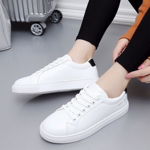 Chaussures de printemps femme en PU ronde - Ref 994634