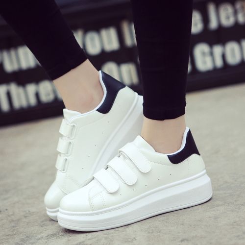 Chaussures de printemps femme en PU ronde ouverture profonde- loisir - semelle caoutchouc Ref 994636