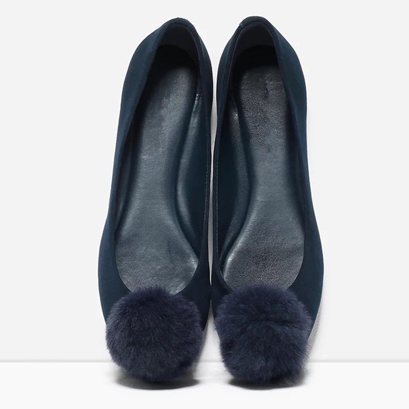 Chaussures de printemps femme en ronde ouverture profonde- doux - semelle fond composite Ref 994651