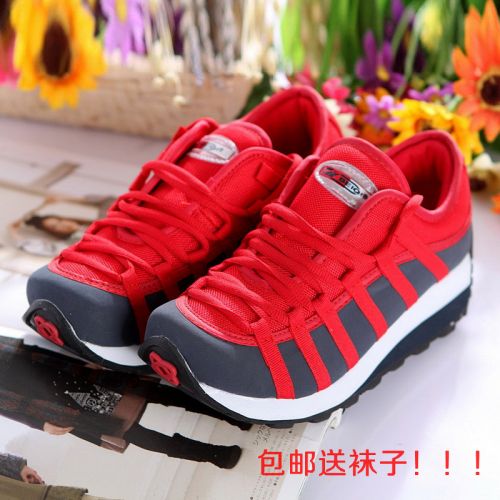 Chaussures de printemps femme en engrener tête carrée avec lacets, Modèles mélangées, Wedges - Europe semelle fond compos
