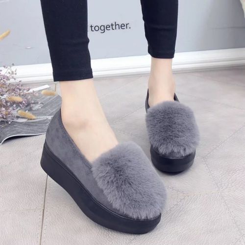 Chaussures de printemps femme en ronde - semelle caoutchouc Ref 994694