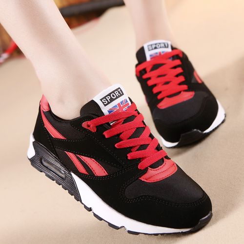 Chaussures de printemps femme en engrener ronde ouverture profonde- loisir - semelle caoutchouc Ref 994698
