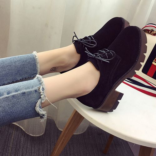 Chaussures de printemps femme en PU ronde - Europe semelle PVC Ref 994708