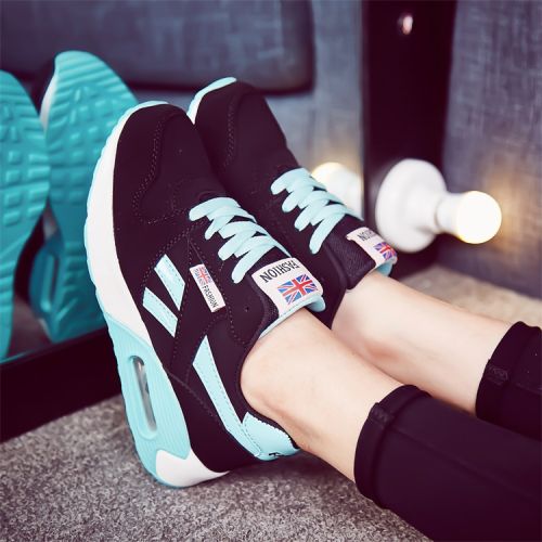 Chaussures de printemps femme en PU ronde avec lacets - semelle caoutchouc Ref 994725