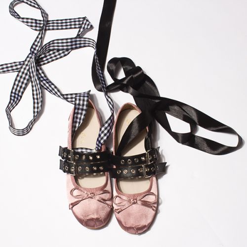 Chaussures de printemps femme en satin ronde - Ref 994726