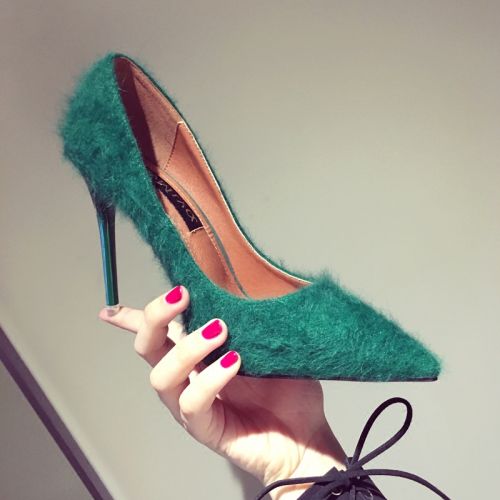 Chaussures de printemps femme en pointu - Europe semelle caoutchouc Ref 994732