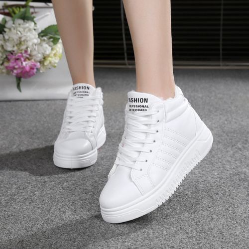 Chaussures de printemps femme en PU ronde avec lacets - collège semelle caoutchouc Ref 994790