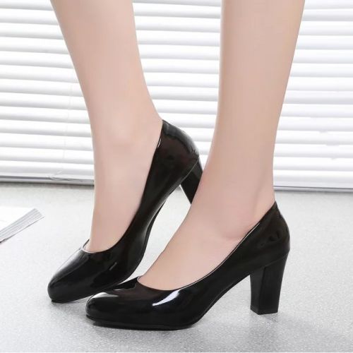 Chaussures de printemps femme en PU ronde arc, - semelle caoutchouc Ref 994809