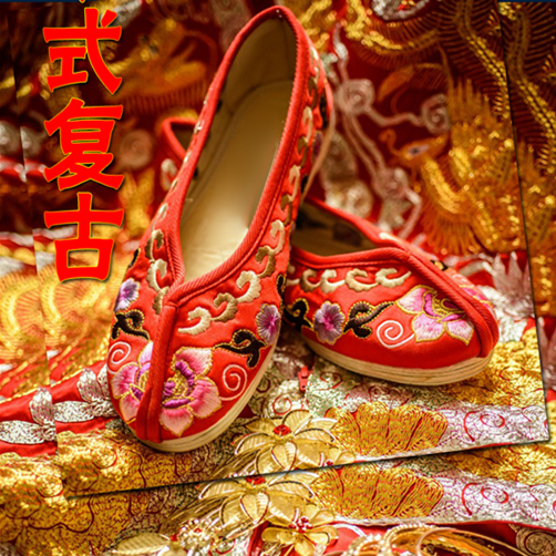 Chaussures de printemps femme en satin pointu ouverture profonde- national Wind - Ref 994827