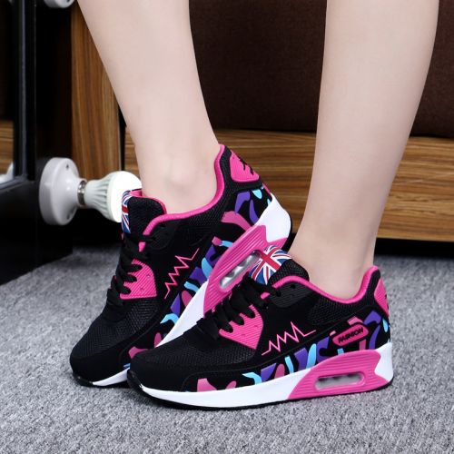 Chaussures de printemps femme en vache, Nubuck, ronde ouverture profonde, Modèles mélangées, engrener, brodé - lo