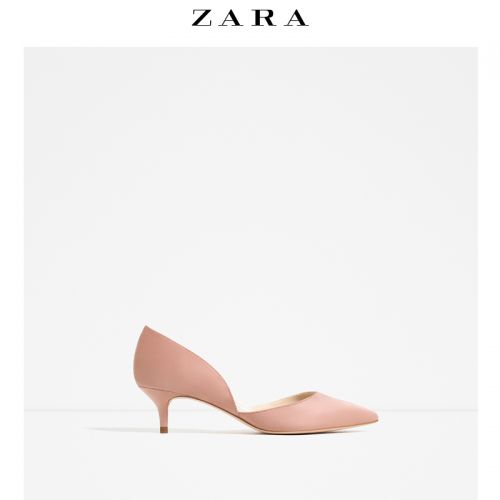 Chaussures de printemps femme en polyester ZARA pointu - Europe semelle caoutchouc Ref 994865