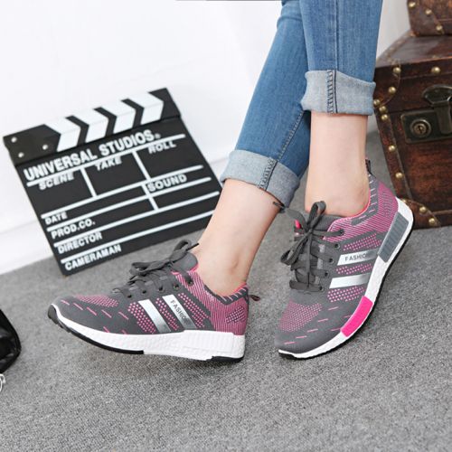 Chaussures de printemps femme en laine ronde - collège Ref 994880