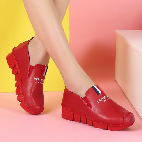 Chaussures de printemps femme en PU ronde Modèles mélangées - loisir semelle caoutchouc Ref 994902