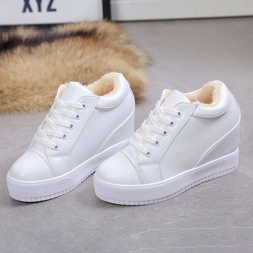 Chaussures de printemps femme en PU ronde - loisir semelle caoutchouc Ref 994915