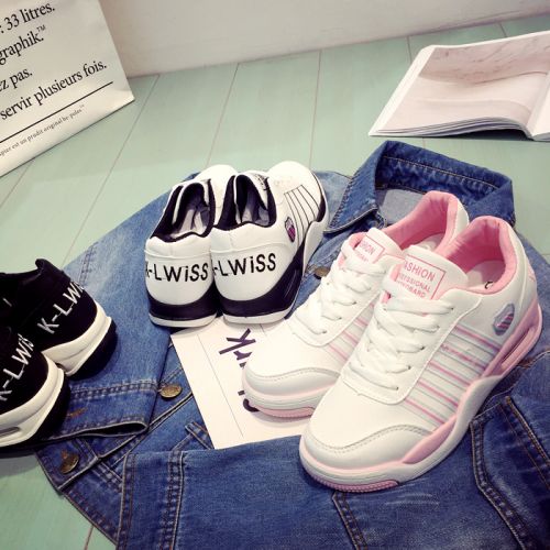 Chaussures de printemps femme en PU ronde avec lacets, Modèles mélangées, étanche - Ref 994969