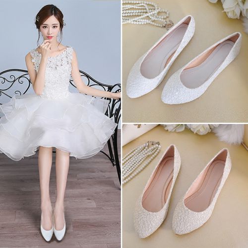 Chaussures de printemps femme en satin pointu ouverture profonde- doux - semelle TPR Ref 994975