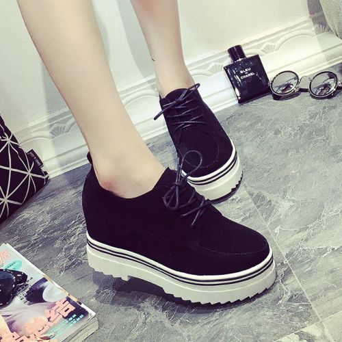 Chaussures de printemps femme en ronde - semelle caoutchouc Ref 995078