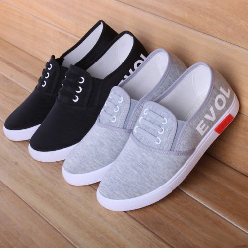 Chaussures de printemps femme en tissu ronde - loisir semelle caoutchouc Ref 995093