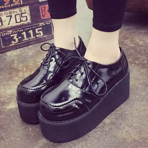 Chaussures de printemps femme en PU ronde - Ref 995120