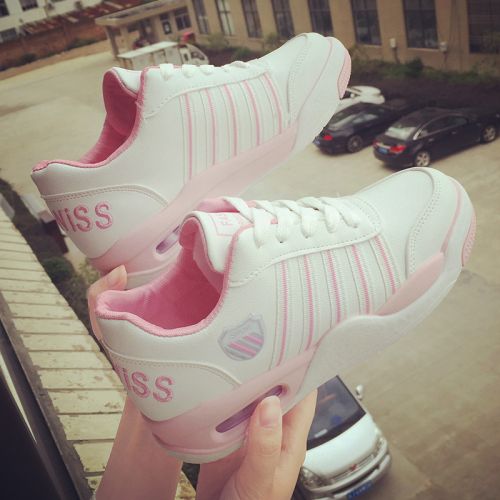 Chaussures de printemps femme en engrener ronde - Ref 995217
