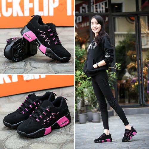 Chaussures de printemps femme en fibre Superfine ronde ouverture profonde- semelle polyuréthane - Ref 995227