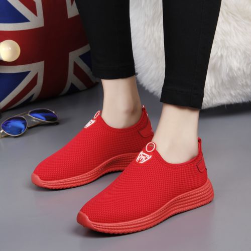 Chaussures de printemps femme en engrener ronde ouverture profonde, - loisir semelle mousse caoutchouc Ref 9