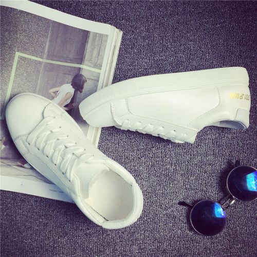 Chaussures de printemps femme en Cuir spatial ronde ouverture profonde, avec lacets, creux, étanche - semelle plastique