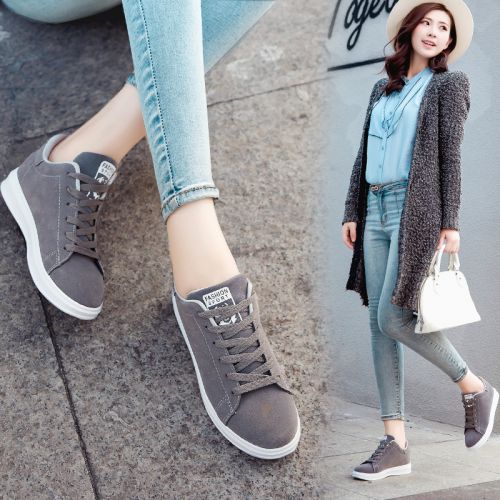 Chaussures de printemps femme en ronde - semelle caoutchouc Ref 995309