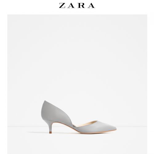 Chaussures de printemps femme en polyester ZARA pointu - Europe semelle caoutchouc Ref 995312