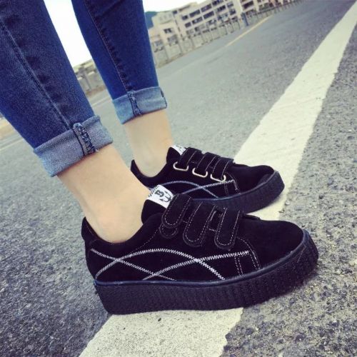 Chaussures de printemps femme en PU ronde - semelle caoutchouc Ref 995359