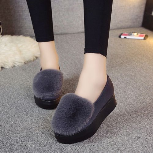 Chaussures de printemps femme en pointu avec perles - semelle caoutchouc Ref 995405