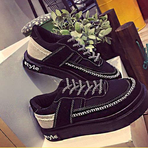 Chaussures de printemps femme en ronde avec lacets, Modèles mélangées, Génoise, étanche - semelle caoutchouc Ref 99