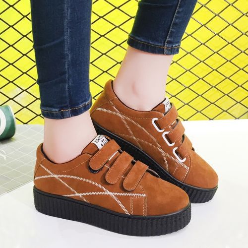 Chaussures de printemps femme en ronde étanche - semelle fond composite Ref 995478