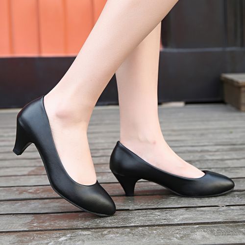 Chaussures de printemps femme en PU ronde - élégant Ref 995483