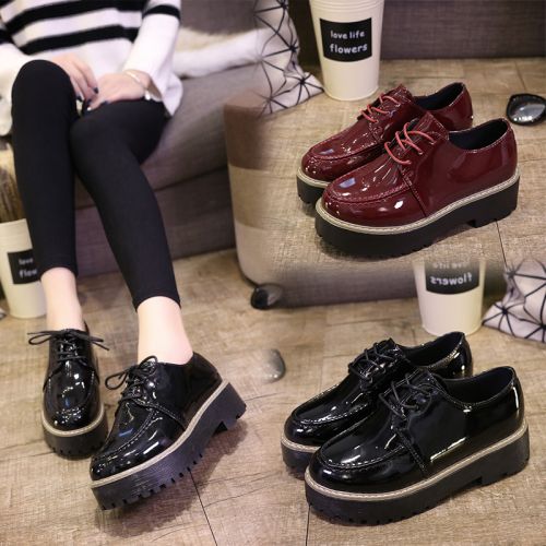 Chaussures de printemps femme en PU ronde - Europe Ref 995499