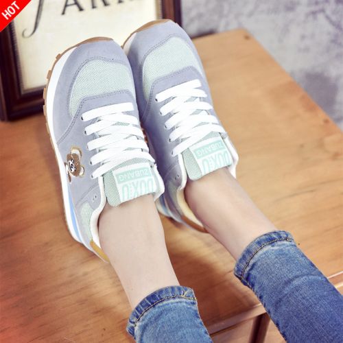 Chaussures de printemps femme en PU ronde avec lacets - semelle caoutchouc Ref 995509