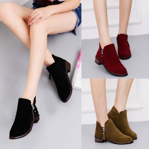 Chaussures de printemps femme en vache, Nubuck, ronde rivet - semelle caoutchouc Ref 995672