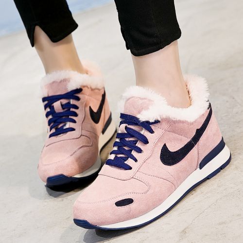 Chaussures de printemps femme en vache, Nubuck, ronde - semelle caoutchouc Ref 995773