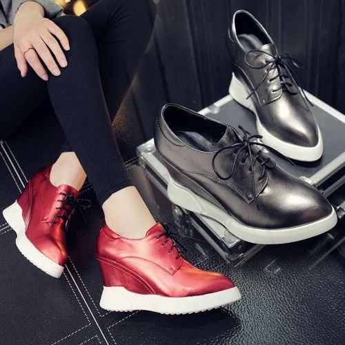 Chaussures de printemps femme en fibre Superfine pointu Wedges, étanche - Europe semelle caoutchouc Ref 995776