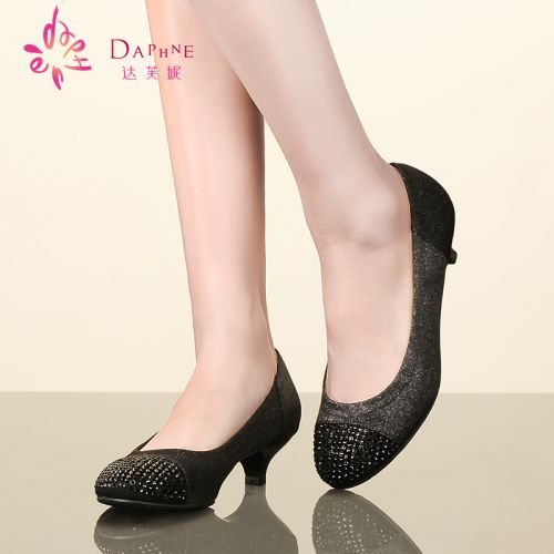 Chaussures de printemps femme en DAPHNE ronde ouverture profonde- loisir - semelle caoutchouc Ref 995879