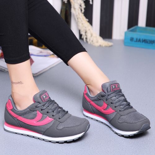 Chaussures de printemps femme en engrener ronde - confortable semelle caoutchouc Ref 995990