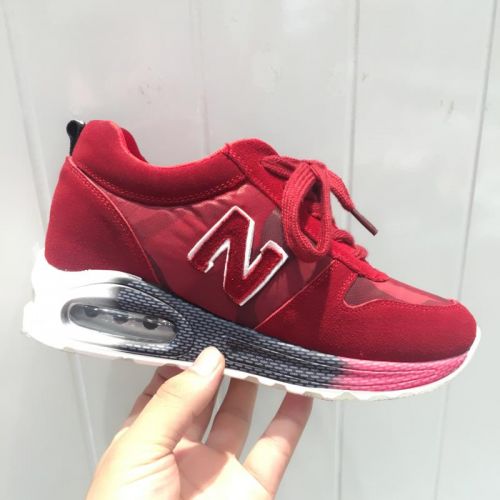 Chaussures de printemps femme en vache, Nubuck, ronde avec lacets, Modèles mélangées, Wedges, Génoise, étanche - 