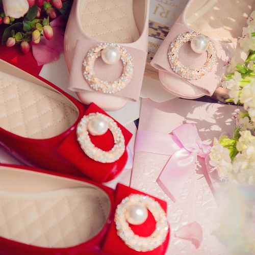 Chaussures de printemps femme en Manteau peinture tête carrée - Ref 996337