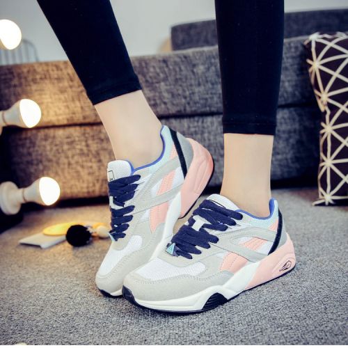 Chaussures de printemps femme en engrener ronde - semelle fond composite Ref 996379