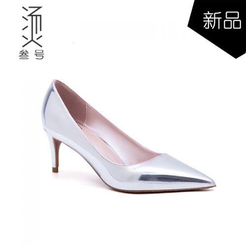Chaussures de printemps femme en Manteau peinture pointu ouverture profonde- élégant - semelle caoutchouc Ref 996396