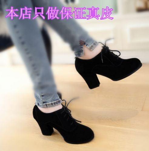 Chaussures de printemps femme en Sheep , ronde - semelle caoutchouc Ref 996511