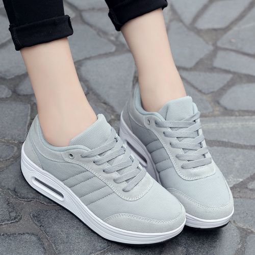 Chaussures de printemps femme en engrener ronde Génoise, - loisir semelle polyuréthane Ref 996522
