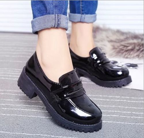 Chaussures de printemps femme en plastique ronde - Ref 996565