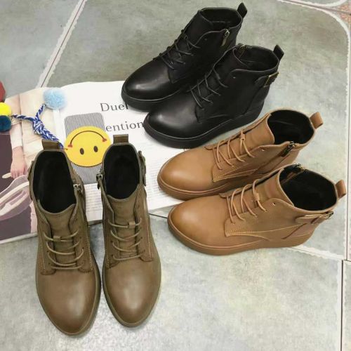Chaussures de printemps femme en PU ronde - Ref 996570